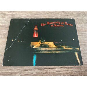 Postcard The University Of Texas At Austin 1990 Postmarked Post Card UT TX